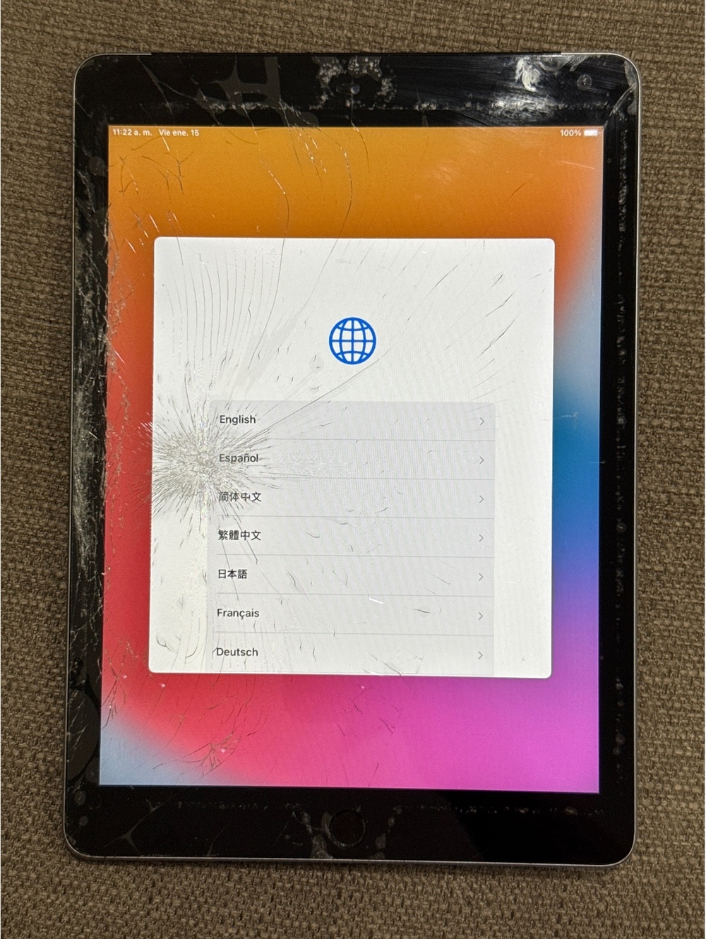 For Parts Apple Ipad 5th Generation A1823 Wifi + Cellular
